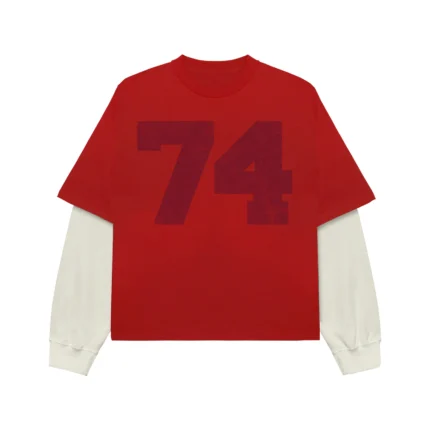 CRIMSON COLLEGIATE SKATE SHIRT