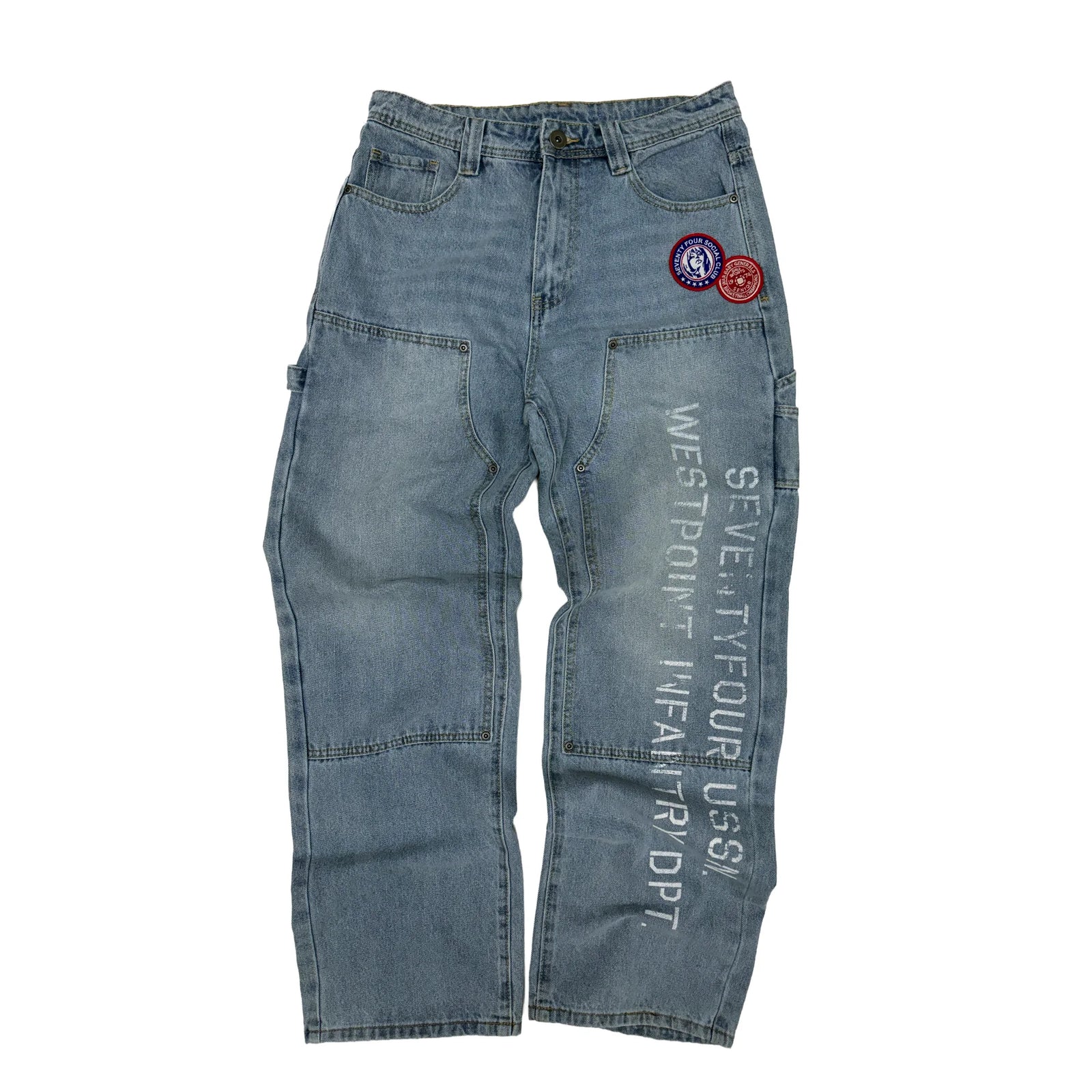 carpenter_cleaned DENIM DOUBLE KNEES