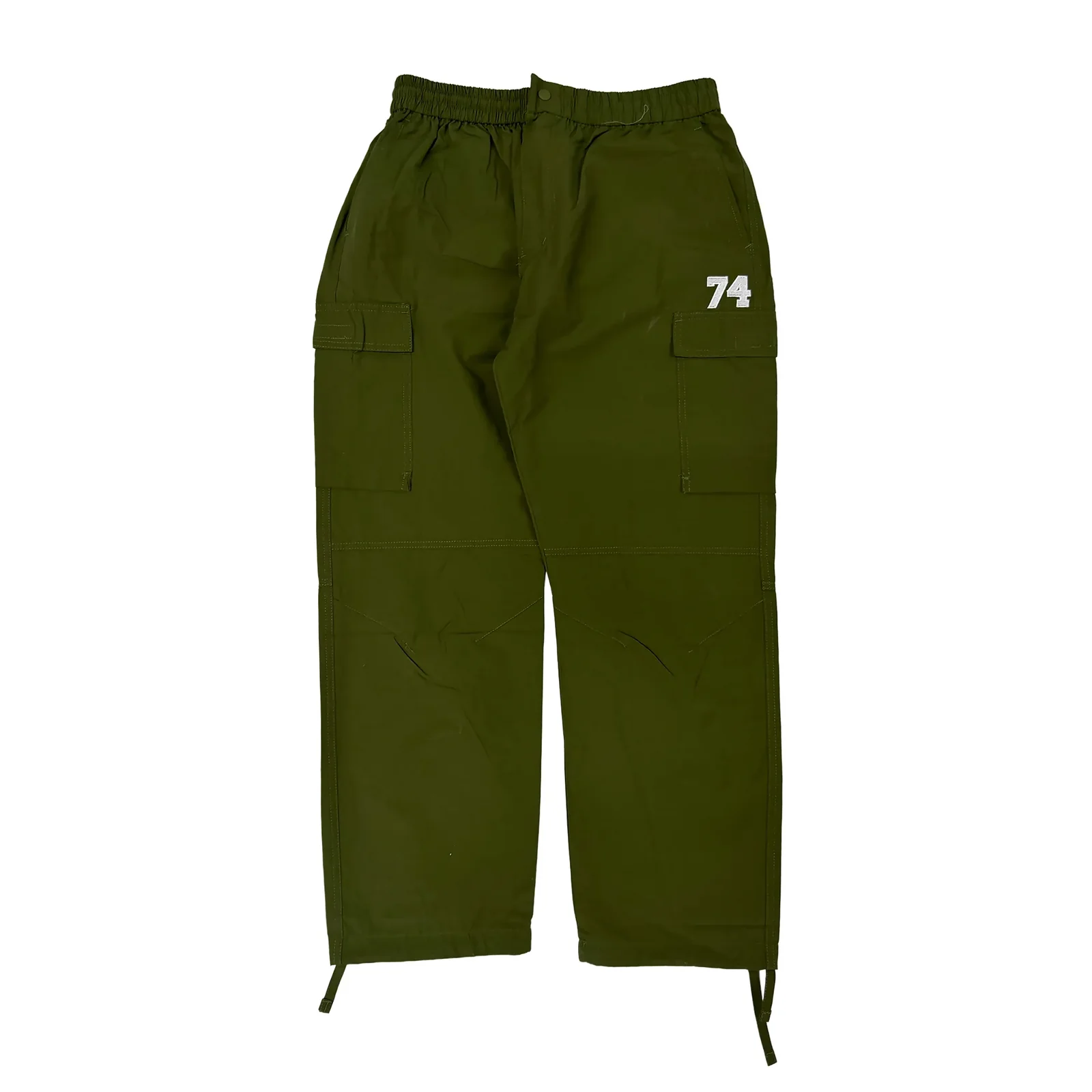 green_cargo_cleaned NYLON FATIGUED ARMY CARGO