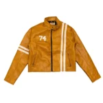 ITALIAN ORANGE RACER JACKET